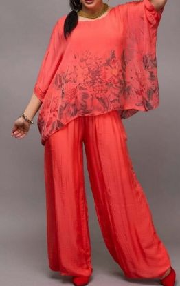 Obrazek Komplet elegancki TORI DREAM jedwab UNI od XS/S do 40/42 Włochy