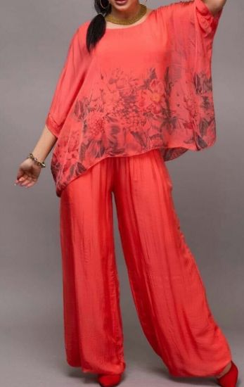 Obrazek Komplet elegancki TORI DREAM jedwab UNI od XS/S do 40/42 Włochy