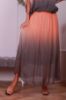 Obrazek Spódnica elegancka SALI OMBRE maxi, jedwab UNI od XS/S - 42/44 Włochy