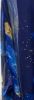 Obrazek Sukienka elegancka BAT midi/maxi lilie jedwab UNI od S - 50/52 Italy