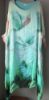 Obrazek Sukienka elegancka BAT midi/maxi Ombre Irysy jedwab UNI od S - 50/52 Italy