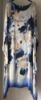 Obrazek Sukienka elegancka BAT midi/maxi Irysy jedwab UNI od S - 50/52 Italy