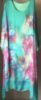 Obrazek Sukienka elegancka BAT midi/maxi Anemon jedwab UNI od S - 50/52 Italy