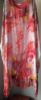 Obrazek Sukienka elegancka BAT midi/maxi kwiaty2 jedwab UNI od S - 50/52 Italy