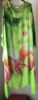 Obrazek Sukienka elegancka BAT midi/maxi Piwonia jedwab UNI od S - 50/52 Italy