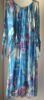 Obrazek Sukienka elegancka LUNA SLIM marmur midi/maxi hiszpanka jedwab XXXS/XXS - XS/S Włochy