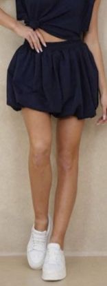 Obrazek Spódnica elegancka mini bombka UNI SLIM SIZE od S/M do M/L Włochy