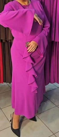 Obrazek Sukienka elegancka koktajlowa maxi/midi fala złota koniczynka - UNI od M/L do 44/46 Włochy